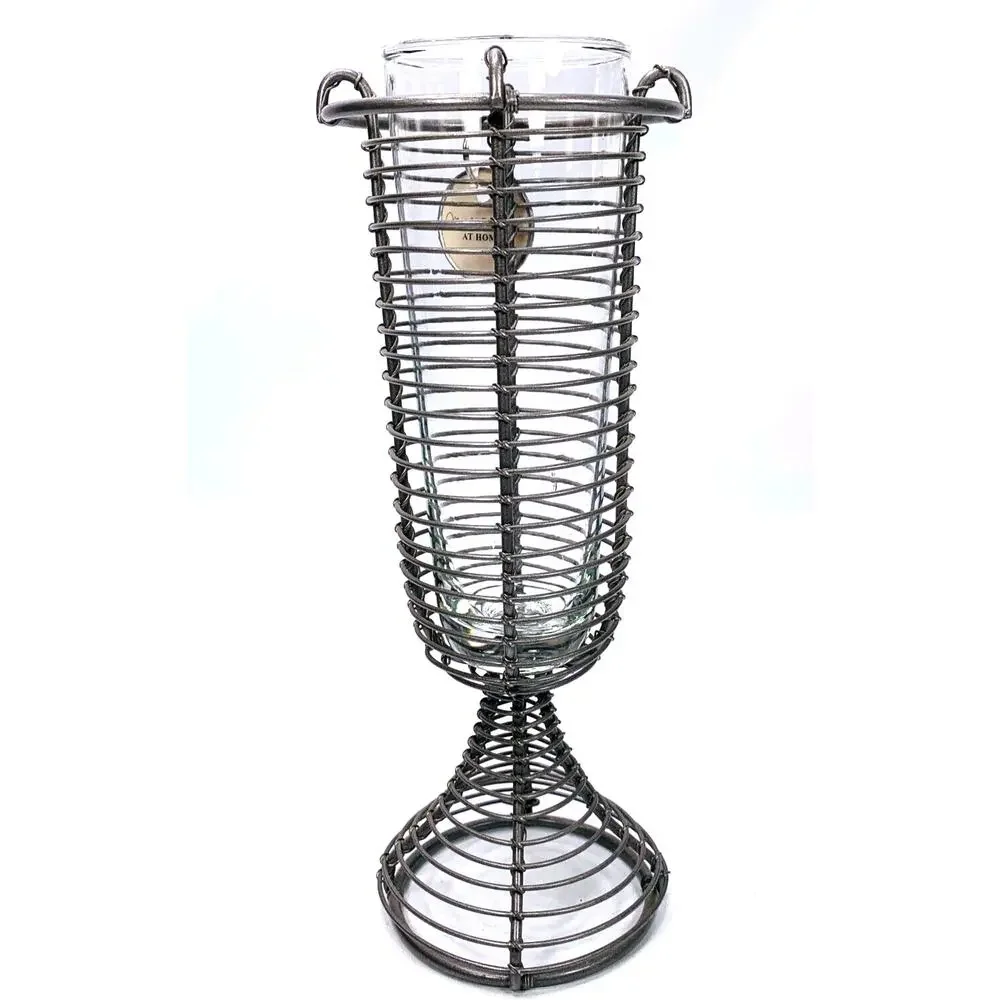 Hallmark Marjolein Bastin Wire &‎ Glass Vase At Home Collection 9